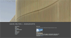 Desktop Screenshot of hahn-helten.de